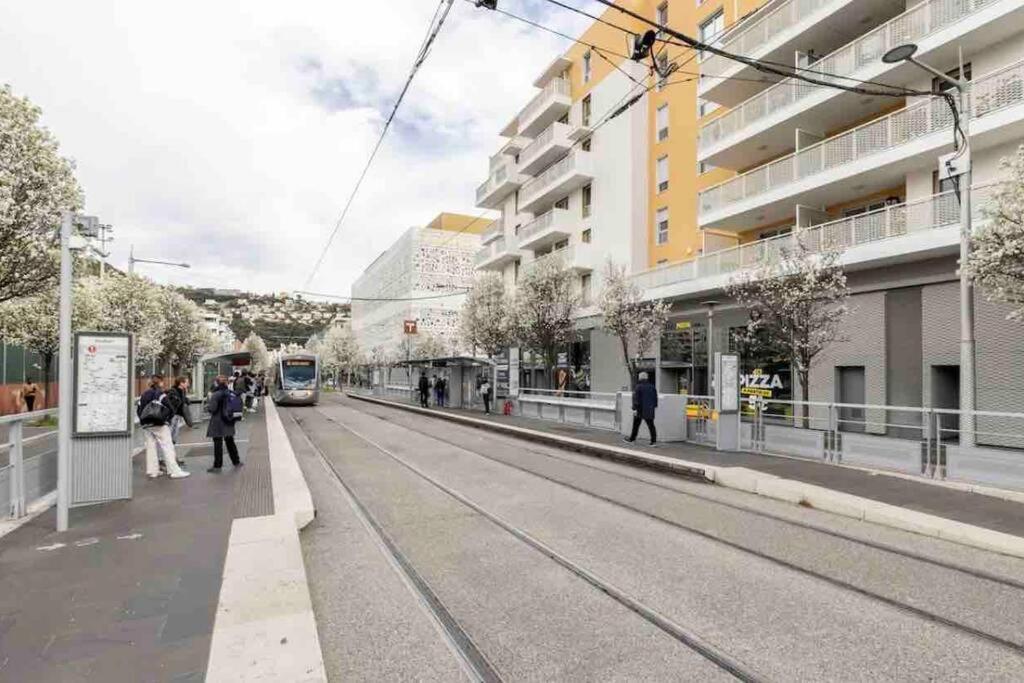 Logement Moderne Luxueux Parking Ac Cote De La Mer Nice Exteriör bild