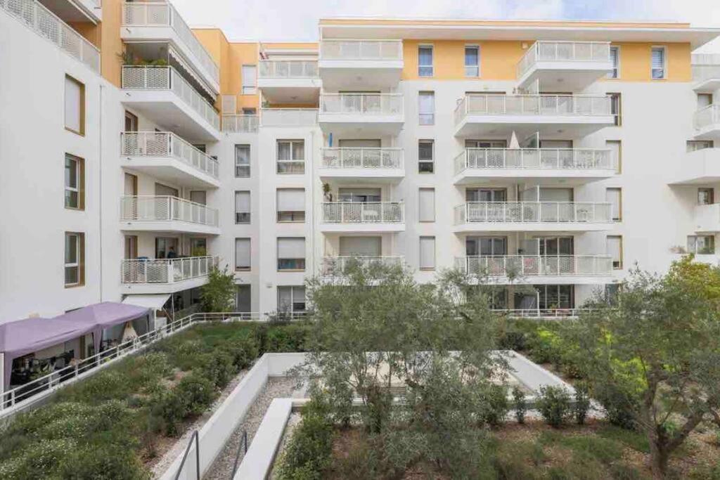Logement Moderne Luxueux Parking Ac Cote De La Mer Nice Exteriör bild