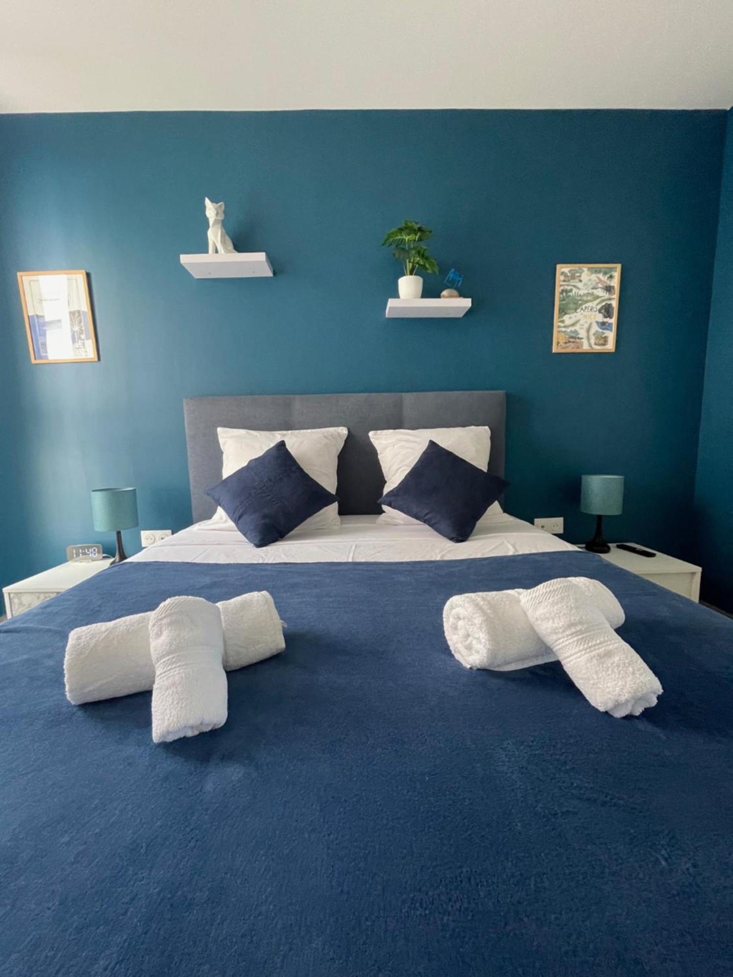 Logement Moderne Luxueux Parking Ac Cote De La Mer Nice Exteriör bild